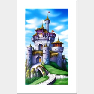 European castle Posters and Art